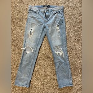Express girlfriend jeans, size 8
